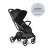 EasyWalker Rockey M Sport Babakocsi Pure Black - Automatikus Összecsukású Városi Modell 0-22 kg