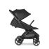 EasyWalker Rockey L Sport Babakocsi Pure Black - Automatikus Összecsukású, Terepre és Városba, 0-22 kg