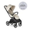 EasyWalker Rockey L Sport Babakocsi Bright Taupe - Automatikus Összecsukás, Nagy Kerekek, Terepre és Városba