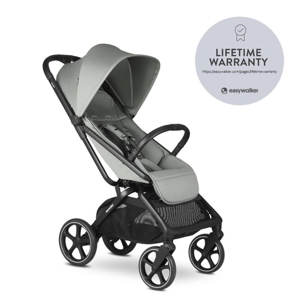 EasyWalker Rockey L Sport Babakocsi Fresh Green - Automatikus Összecsukású Terep és Városi Modell
