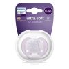 Philips Avent Ultrasoft Premium Játszócumi Lila Színben 0-6 Hónap 1db (SCF092/03)