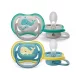 Philips Avent Ultra Air Játszócumi Éjszakai Cumi 18 Hónapos Kortól Bálna Minta 2db (SCF349/24)