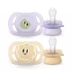 Philips Avent Ultra Start Mintás Játszócumi 0-2hó Lányos 2db (SCF075/03)