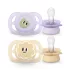 Philips Avent Ultra Start Mintás Játszócumi 0-2hó Lányos 2db (SCF075/03)