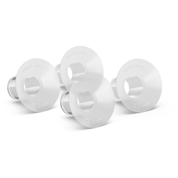 Philips Avent Hands-Free Mellbimbóbetétek S 15mm és 17mm (SCF554/11) Kényelmes Illeszkedés, BPA-mentes, Könnyen Tisztítható