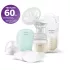 Philips Avent Essential Elektromos Mellszívó (SCD323/20) - Natural Motion Technológia, 8 Stimulációs és 16 Fejési Üzemmód, Halk és Kényelmes Használat