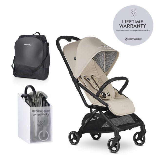 EasyWalker Peanuts Easy Sport Babakocsi - Könnyű, Kompakt Összecsukás, Utazáshoz Ideális