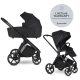 EasyWalker Zoey Sport Babakocsi Pure Black - Kompakt Méret, Könnyű Kezelhetőség