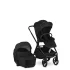 EasyWalker Zoey Sport Babakocsi Pure Black - Kompakt Méret, Könnyű Kezelhetőség