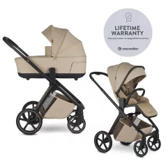   EasyWalker Zoey Sport Babakocsi Almond Taupe - Kompakt Méret, Könnyű Kezelhetőség