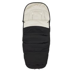   EasyWalker Zoey Bundazsák Babakocsihoz Pure Black - Meleg Téli Védelem, Puha Belső, Prémium Kényelem