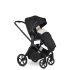 EasyWalker Zoey Bundazsák Babakocsihoz Pure Black - Meleg Téli Védelem, Puha Belső, Prémium Kényelem