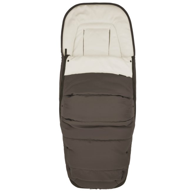 EasyWalker Zoey Bundazsák Babakocsihoz Chestnut Brown - Meleg Téli Védelem, Puha Belső, Prémium Kényelem