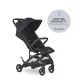 EasyWalker Sport Babakocsi Miley Go Pure Black - Kényelmes Sétákhoz Praktikus Mindennapi Használatra