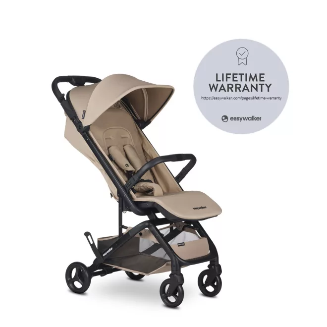 EasyWalker Sport Babakocsi Miley Go Sand Taupe - Kényelmes Sétákhoz Praktikus Mindennapi Használatra