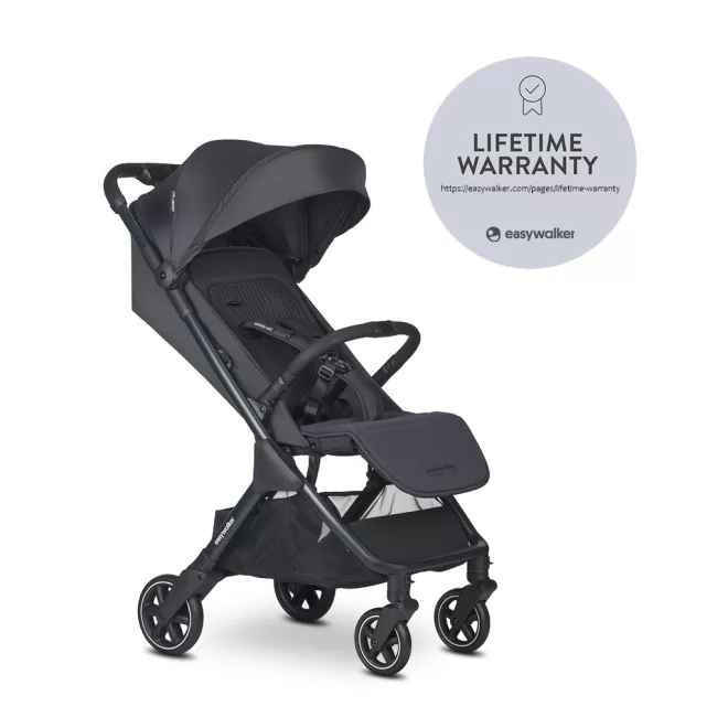 Easywalker Jackey NXT Eclipse Sport Babakocsi Fekete – NaturalBabyShop részletes termékkép és vásárlási információ