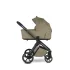 Easywalker Zoey Go Moss Green Kombinált Babakocsi – 22kg-ig, UPF50+ Kupolával és Összecsukható Mózeskosárral
