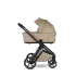 Easywalker Zoey Go Sand Taupe Kombinált Babakocsi – 22kg-ig, UPF50+ Kupolával és Összecsukható Mózeskosárral