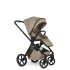 Easywalker Zoey Go Sand Taupe Kombinált Babakocsi – 22kg-ig, UPF50+ Kupolával és Összecsukható Mózeskosárral