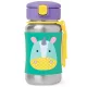 Skip Hop Zoo Egyszarvú Rozsdamentes Acél Szívószálas Kulacs - Duplafalú, Szivárgásmentes és BPA-mentes Itatópohár 12 Hónapos Kortól
