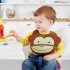 Skip Hop Zoo Szilikon Előke Bagoly Mintával 6 Hónapos Kortól - Állatos, Puha, Könnyen Tisztítható Előke Etetéshez