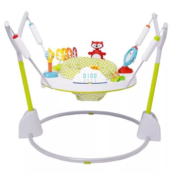 Skip Hop Explore & More 2 az 1-ben Ugráló és Aktív Központ - Interaktív Fejlesztő Játék 4 Hónapos Kortól