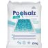 Poolsalz Nagy Tisztaságú Őrölt Medencesó 25kg - Uszodákhoz és Medencékhez, Kiváló Oldódás, Magas Tisztaság
