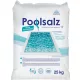 Poolsalz Nagy Tisztaságú Őrölt Medencesó 25kg - Uszodákhoz és Medencékhez, Kiváló Oldódás, Magas Tisztaság
