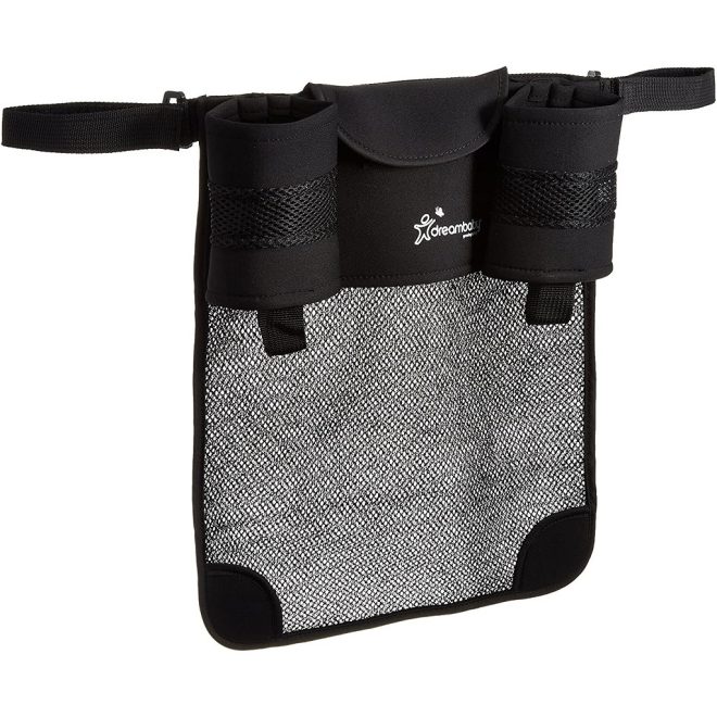 Dreambaby Babakocsi Szervező Két Pohártartóval - Univerzális, Praktikus és Tágas Tároló Kiegészítő