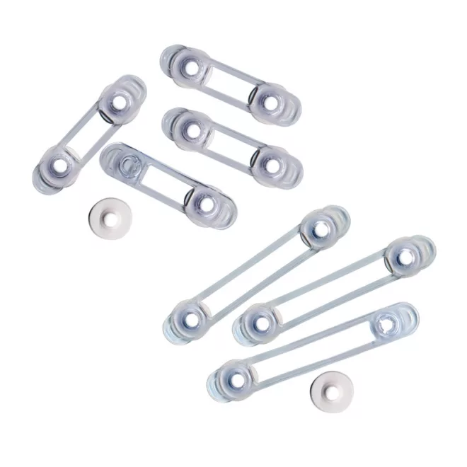 Dreambaby Többfunkciós Biztonsági Zár 7db - Univerzális Gyermekzár Szekrényekhez, Fiókokhoz és Háztartási Eszközökhöz