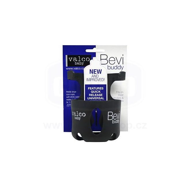 Valco Baby Univerzális Italtartó Babakocsira - Könnyen Rögzíthető, Állítható és Levehető Pohártartó