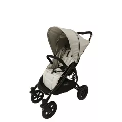   Valco Baby Snap 4 Sport Babakocsi Bamboo, Felfújható Kerekekkel, Ultrakönnyű 6.2kg, Egykézes Összecsukás, xxL Napellenző és Lábzsák, 22kg-ig Terhelhető