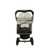 Valco Baby Snap 4 Sport Babakocsi Bamboo, Felfújható Kerekekkel, Ultrakönnyű 6.2kg, Egykézes Összecsukás, xxL Napellenző és Lábzsák, 22kg-ig Terhelhető