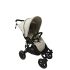 Valco Baby Snap 4 Sport Babakocsi Bamboo, Felfújható Kerekekkel, Ultrakönnyű 6.2kg, Egykézes Összecsukás, xxL Napellenző és Lábzsák, 22kg-ig Terhelhető