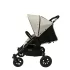 Valco Baby Snap 4 Sport Babakocsi Bamboo, Felfújható Kerekekkel, Ultrakönnyű 6.2kg, Egykézes Összecsukás, xxL Napellenző és Lábzsák, 22kg-ig Terhelhető