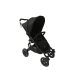 Valco Baby Snap 4 Sport Babakocsi Liquorice, Felfújható Kerekekkel, Ultrakönnyű 6.2kg, Egykézes Összecsukás, xxL Napellenző és Lábzsák, 22kg-ig Terhelhető