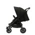 Valco Baby Snap 4 Sport Babakocsi Liquorice, Felfújható Kerekekkel, Ultrakönnyű 6.2kg, Egykézes Összecsukás, xxL Napellenző és Lábzsák, 22kg-ig Terhelhető