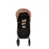 Valco Baby Snap 4 Sport Babakocsi Zephyr, Felfújható Kerekekkel, Ultrakönnyű 6.2kg, Egykézes Összecsukás, xxL Napellenző és Lábzsák, 22kg-ig Terhelhető