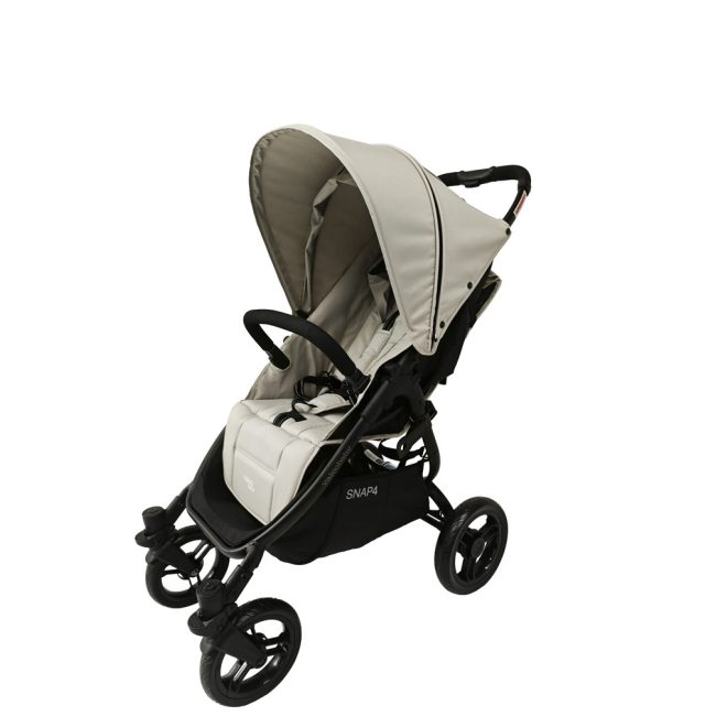 Valco Baby Snap 4 Sport Babakocsi Bamboo Kollekció, Ultrakönnyű 6.2kg, Egykézes Összecsukás, xxL Napellenző és Lábzsák, 22kg-ig Terhelhető