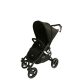 Valco Baby Snap 4 Sport Babakocsi Liquorice Fekete, Ultrakönnyű 6.2kg, Egykézes Összecsukás, xxL Napellenző és Lábzsák, 22kg-ig Terhelhető