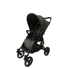   Valco Baby Snap 4 Sport Babakocsi Signature Grey, Ultrakönnyű 6.2kg, Egykézes Összecsukás, xxL Napellenző és Lábzsák, 22kg-ig Terhelhető
