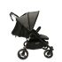 Valco Baby Snap 4 Sport Babakocsi Signature Grey, Ultrakönnyű 6.2kg, Egykézes Összecsukás, xxL Napellenző és Lábzsák, 22kg-ig Terhelhető