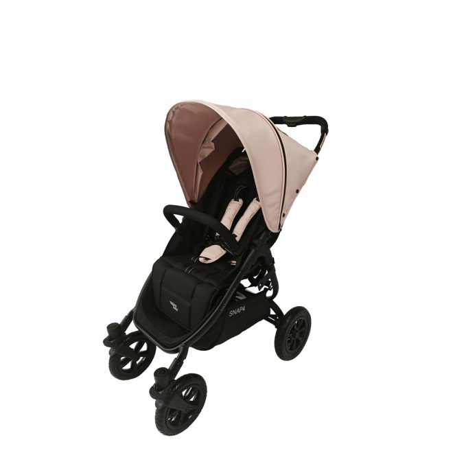 Valco Baby Snap 4 Sport Babakocsi Zephyr, Ultrakönnyű 6.2kg, Egykézes Összecsukás, xxL Napellenző és Lábzsák, 22kg-ig Terhelhető