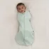 Ergopouch 2 az 1-ben Pólya és Alvózsák Cocoon Sage 0-3 Hónap 3-6Kg 1 TOG - Kényelmes Baba Alváshoz Puha Mindennapi Használatra