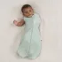 Ergopouch 2 az 1-ben Pólya és Alvózsák Cocoon Sage 0-3 Hónap 3-6Kg 1 TOG - Kényelmes Baba Alváshoz Puha Mindennapi Használatra