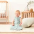 Ergopouch Organikus Pamut Hálózsák Jersey Sage 8-24 Hónap 8-14Kg 1 TOG - Organikus Pamutból Kényelmes és Nyugodt Baba Alváshoz