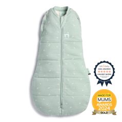   Ergopouch Cocoon 2 az 1-ben Pólya és Hálózsák Sage 3-6 hó (6-8kg) 2.5 TOG - Meleg Téli, Biztonságos Alváshoz
