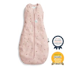   Ergopouch Cocoon 2 az 1-ben Pólya és Alvózsák Daisies 3-6 hó (6-8kg) 0.2 TOG - Könnyű, Nyári, Biztonságos Alváshoz
