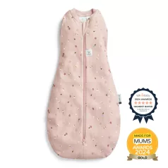   Ergopouch Cocoon 2 az 1-ben Pólya és Alvózsák Daisies 3-6 hó (6-8kg) 0.2 TOG - Könnyű, Nyári, Biztonságos Alváshoz