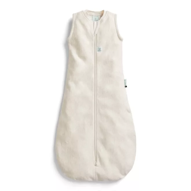 Ergopouch Organikus Pamut Hálózsák Jersey Oatmeal Marle 3-12 Hónap 6-10Kg 1 TOG - Organikus Pamutból Kényelmes és Nyugodt Baba Alváshoz